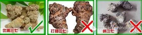 打粉的三七除了正常的三七外，也有可能是劣质的三七.jpg